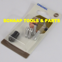 Spannen - Spantang set 4-delig met spanmoer opname 0,8 mm tot 3,2 mm | 4485